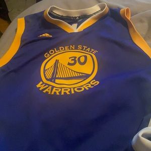 NY Nicks Curry Jersey number 30 youth Large